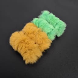 2Pcs/Set Rabbit Hair Bowstring Shock Recurve Bow Stabilizer Soft And Smooth 23.5cm Archery Shake Absorber Hunting Accessories
