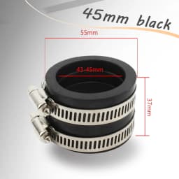 33/35/40/45mm Carburetor Adapter Interface Inlet Pipe Intake For Koso KSR OKO Keihin PWK Maikuni 21 24 26 28 30 32 34mm PE TM PZ