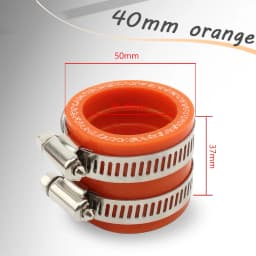 33/35/40/45mm Carburetor Adapter Interface Inlet Pipe Intake For Koso KSR OKO Keihin PWK Maikuni 21 24 26 28 30 32 34mm PE TM PZ