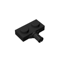 Gobricks GDS-1065 Plate, Modified 1 x 2 with Wheel Holder compatible with lego 21445 DIY Building Blocks