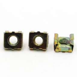 M4 M5 M6 M8 M10 M12 Color Zinc-plated Quartet Floating Nuts Cassette Elastic Enclosure Card Cage Nut Square Snap-In Nut