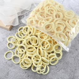 Wholesale 30/50/100Pcs/Lot Colorful Hair Bands Children Seamless Hair Ties Elastic Rubber Band Girl Sweet Scrunchies Accessories