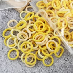 Wholesale 30/50/100Pcs/Lot Colorful Hair Bands Children Seamless Hair Ties Elastic Rubber Band Girl Sweet Scrunchies Accessories