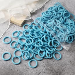 Wholesale 30/50/100Pcs/Lot Colorful Hair Bands Children Seamless Hair Ties Elastic Rubber Band Girl Sweet Scrunchies Accessories