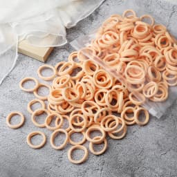 Wholesale 30/50/100Pcs/Lot Colorful Hair Bands Children Seamless Hair Ties Elastic Rubber Band Girl Sweet Scrunchies Accessories