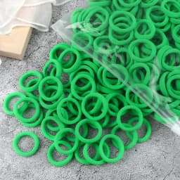 Wholesale 30/50/100Pcs/Lot Colorful Hair Bands Children Seamless Hair Ties Elastic Rubber Band Girl Sweet Scrunchies Accessories