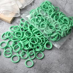Wholesale 30/50/100Pcs/Lot Colorful Hair Bands Children Seamless Hair Ties Elastic Rubber Band Girl Sweet Scrunchies Accessories