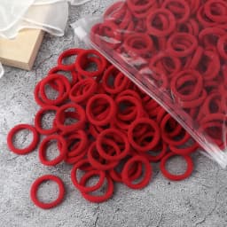 Wholesale 30/50/100Pcs/Lot Colorful Hair Bands Children Seamless Hair Ties Elastic Rubber Band Girl Sweet Scrunchies Accessories