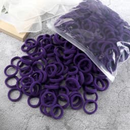 Wholesale 30/50/100Pcs/Lot Colorful Hair Bands Children Seamless Hair Ties Elastic Rubber Band Girl Sweet Scrunchies Accessories