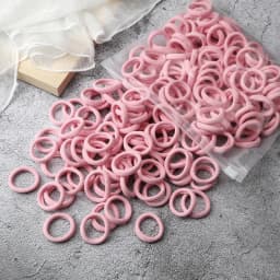 Wholesale 30/50/100Pcs/Lot Colorful Hair Bands Children Seamless Hair Ties Elastic Rubber Band Girl Sweet Scrunchies Accessories