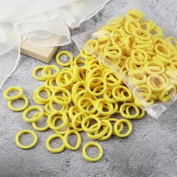 Wholesale 30/50/100Pcs/Lot Colorful Hair Bands Children Seamless Hair Ties Elastic Rubber Band Girl Sweet Scrunchies Accessories