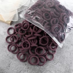 Wholesale 30/50/100Pcs/Lot Colorful Hair Bands Children Seamless Hair Ties Elastic Rubber Band Girl Sweet Scrunchies Accessories