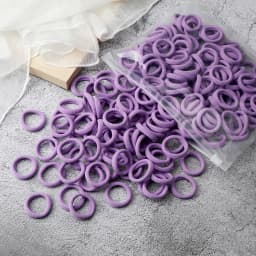 Wholesale 30/50/100Pcs/Lot Colorful Hair Bands Children Seamless Hair Ties Elastic Rubber Band Girl Sweet Scrunchies Accessories