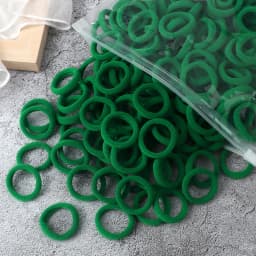 Wholesale 30/50/100Pcs/Lot Colorful Hair Bands Children Seamless Hair Ties Elastic Rubber Band Girl Sweet Scrunchies Accessories