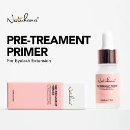 NATUHANA 10ml Super Bonder Fixing Agent for Eyelashes Extensions Primer for Long Last Lashes Glue Adhesive for Eyelash Makeup