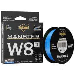 SeaKnight Brand NEW MONSTER/MANSTER W8 II 150M300M500M 8 Strands Casting Braided Wire Fishing Line 15-100LB Smooth Multifilament