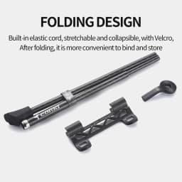 Ultralight Carbon Fiber MTB Road Bicycle Kickstand Parking Rack Mountain Bike Support Side Kick Stand Foot Brace Stainless steel