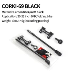 Ultralight Carbon Fiber MTB Road Bicycle Kickstand Parking Rack Mountain Bike Support Side Kick Stand Foot Brace Stainless steel
