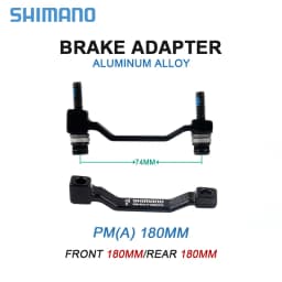 SHIMANO MTB Brake Disc Adapter PM A 180mm 203mm Brake Rotor Post Mount Converter Ultralight Mountain Bike Parts