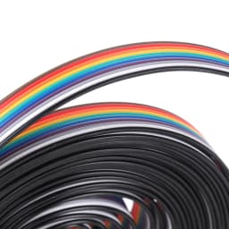 5M Ribbon Cable 10 Way Flat Color Rainbow Ribbon Cable Wire Rainbow Cable 10P Ribbon Cable 28AWG