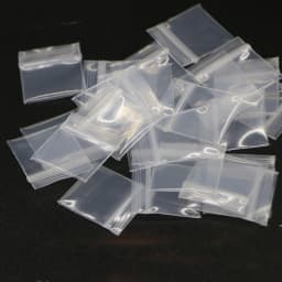 50pcs 100pcs Small Resealable Zip Lock Bags Self Seal Clear Plastic Poly Bag For Jewelry Beads Earring Packaging Display Storage