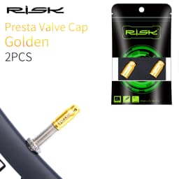 RISK Bicycle Presta Valve Cap Nut Schrader Valve Cap FV55 AV55 Mountain Bike MTB Titanium Road Bike Cycling Accessories