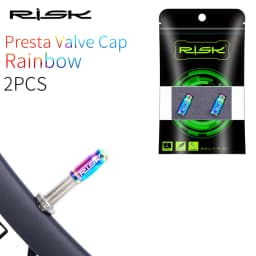 RISK Bicycle Presta Valve Cap Nut Schrader Valve Cap FV55 AV55 Mountain Bike MTB Titanium Road Bike Cycling Accessories