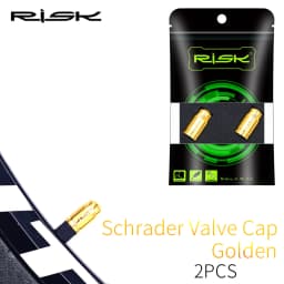 RISK Bicycle Presta Valve Cap Nut Schrader Valve Cap FV55 AV55 Mountain Bike MTB Titanium Road Bike Cycling Accessories