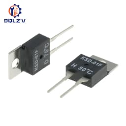 KSD-01F 40~150 Degree Celsius Normally Open Close Temperature Switch Thermostat Thermal Protector TO-220