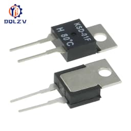 KSD-01F 40~150 Degree Celsius Normally Open Close Temperature Switch Thermostat Thermal Protector TO-220