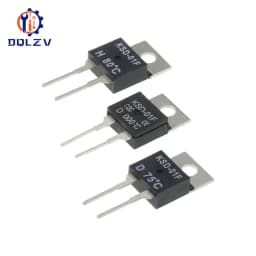 KSD-01F 40~150 Degree Celsius Normally Open Close Temperature Switch Thermostat Thermal Protector TO-220