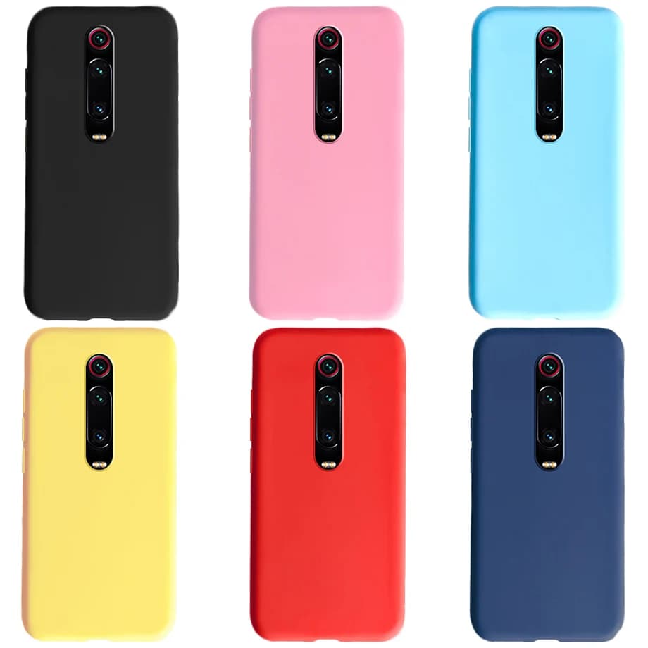For Xiaomi Mi 9t Case Black Matte Soft TPU back Cover For Phone Protector Case Xiaomi Mi 9T Pro Xiaomi Mi9t Pro Cases