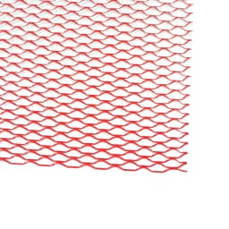 100x33cm Aluminium Racing Car Bumper Grille Grill Mesh Net Vent Black Silver Red Blue Tuning Universal Protector Home Garden