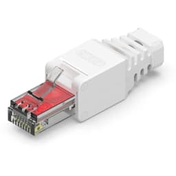 ZoeRax 1PCS Tool Free RJ45 CAT6 Connector Ethernet Termination Plugs, 23AWG to 26AWG Cable Internet Plug Installation Toolless