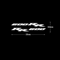 2x Reflective Motorcycle Tank Emblem Stickers Accessories Decals for Honda CBR 600RR Fireblade Adhesivo Calcomanía Motocicleta