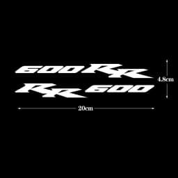 2x Reflective Motorcycle Tank Emblem Stickers Accessories Decals for Honda CBR 600RR Fireblade Adhesivo Calcomanía Motocicleta