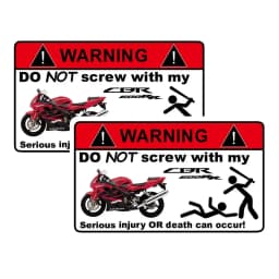 2x Reflective Motorcycle Tank Emblem Stickers Accessories Decals for Honda CBR 600RR Fireblade Adhesivo Calcomanía Motocicleta