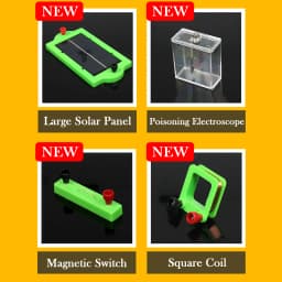 Lab Electricity Experiment Kit Junior High School Electromagnetics Physics Circuit Equipment for Teacher Student Self-Study kit