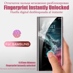 For Samsung Galaxy S25 S24 S23 S22 S21 S20 Plus Ultra FE Screen Protector Note 20 10 9 S10 A56 A55 A35 A54 A36 A15 A26 5G Film