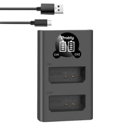 7.4V 2280mAh LP-E10 Batteries for Canon EOS Rebel T3, T5, T6, T7, Kiss X50, X70, EOS 1100D 1200D1300D 2000D Digital Camera