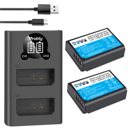 7.4V 2280mAh LP-E10 Batteries for Canon EOS Rebel T3, T5, T6, T7, Kiss X50, X70, EOS 1100D 1200D1300D 2000D Digital Camera