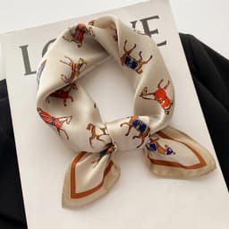 Women 70*70cm Square Silk Scarf/scarves Luxury Wrap 2025 Hair Tie Band Bag Warp Soft Neckerchief Hijab Headscarf Female Foulard