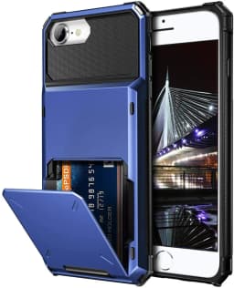 For iPhone SE 2022 2020 Case Wallet 5-Card ID Slot Credit Card Holder Flip Hidden Pocket Cover For iPhone SE3 SE2 SE 2022 Coque