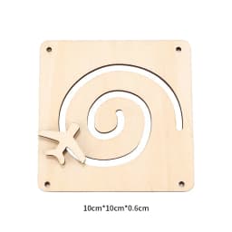 Busy Board Diy Material Accessories Montessori Teaching Aids Baby Early Education Learning Skill Toy Part Wooden Board Games