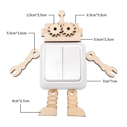 Busy Board Diy Material Accessories Montessori Teaching Aids Baby Early Education Learning Skill Toy Part Wooden Board Games