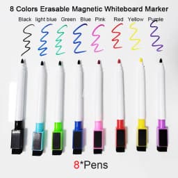 A5 Size Magnetic Whiteboard,Dry Erase White Boards,Soft Home Office Kitchen Flexible Pad Fridge Stickers Memo Message Board