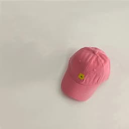 2024 New Baby Summer Baseball Cap Cute Flower Pattern Baby Girl Sun Hats Outdoor Children Hat Cotton Kids Adjustable Visor Caps