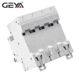 GEYA GYM9 4P MCB 6A-63A 6KA Breaking Capacity MCB Din Rail Mini Circuit Breaker 6A-63A AC Type Factory Direct Manufacturer