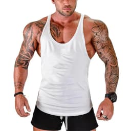 Fitness Clothing Gym T-shirts Suspenders Man Gym Top Men Sleeveless Sweatshirt Men's Clothes Stringer Vests Bodybuilding Shirt