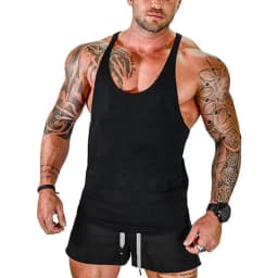 Fitness Clothing Gym T-shirts Suspenders Man Gym Top Men Sleeveless Sweatshirt Men's Clothes Stringer Vests Bodybuilding Shirt